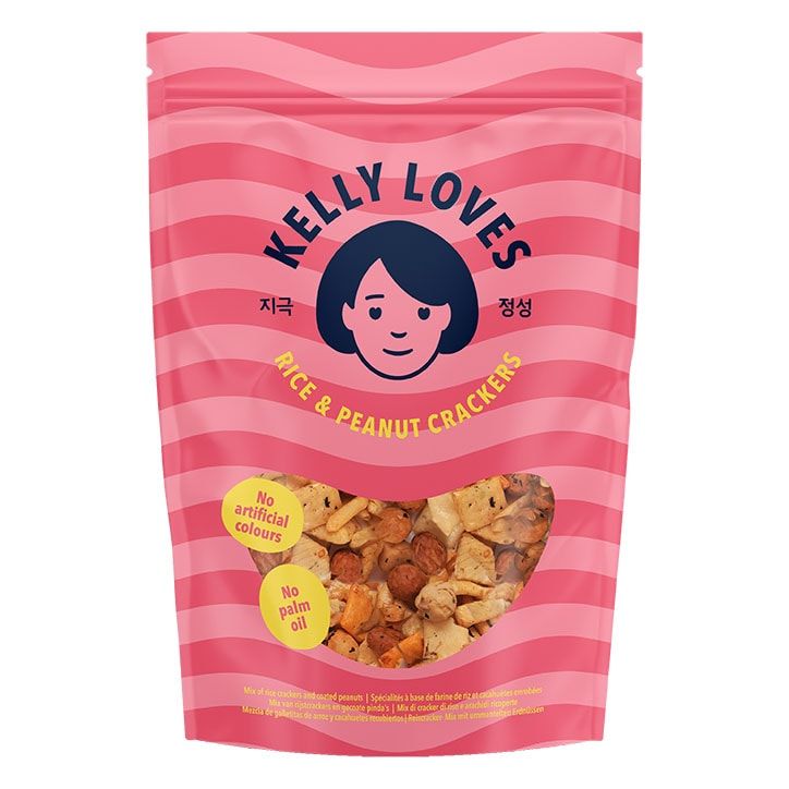 Kelly Loves Rice &amp;amp; Peanut Crackers 80g