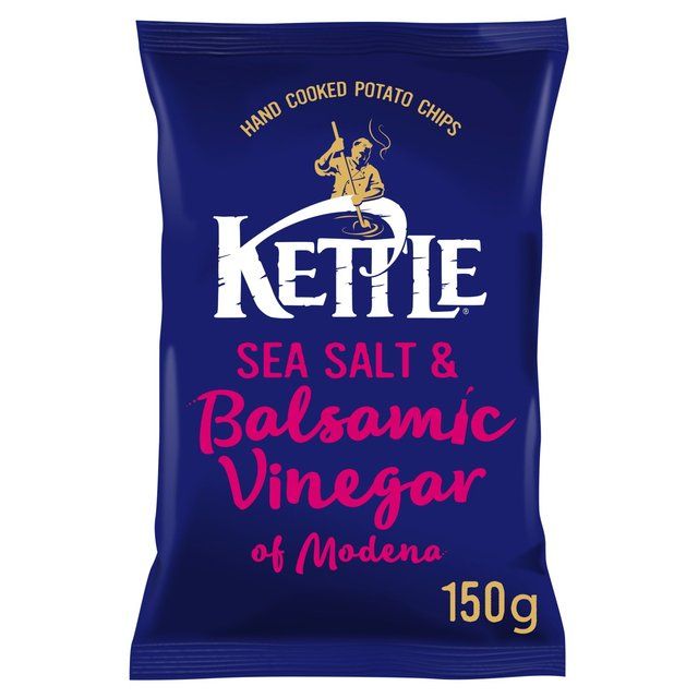 Kettle Chips Sea Salt &amp;amp; Balsamic Vinegar of Modena Sharing Crisps
