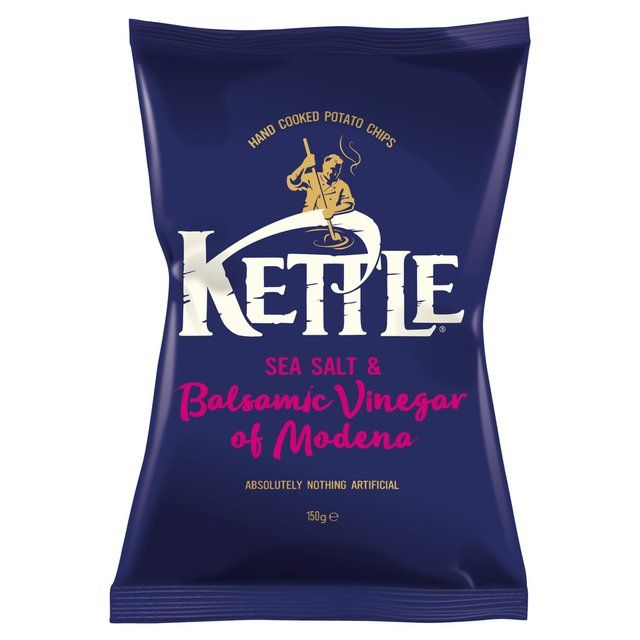 Kettle Chips Sea Salt &amp;amp; Balsamic Vinegar of Modena Sharing Crisps