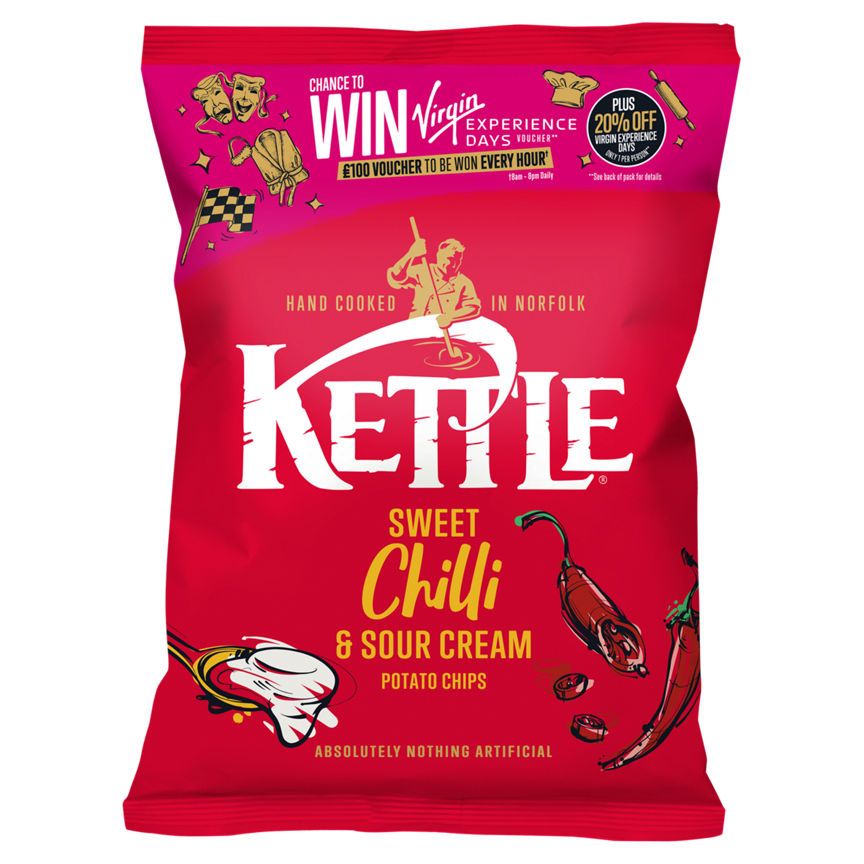 Kettle Sweet Chilli &amp;amp; Sour Cream Potato Chips