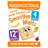Kiddylicious Banana Mango &amp;amp; Passionfruit Smoothie Melts Baby Snacks Multi   4 x 6g