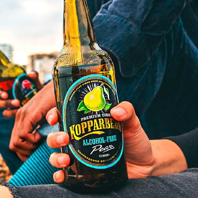 Kopparberg Alcohol Free Pear Cider   500ml