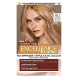 L&amp;rsquo;Or&amp;eacute;al Paris Excellence Cr&amp;egrave;me Universal Nudes Ammonia Free Permanent Hair Dye, 9U Universal Very Light Blonde