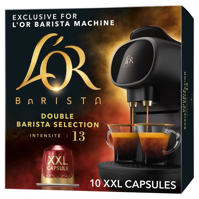 L'OR BARISTA Double Barista Selection XXL Coffee Pods Intensity 13   10 per pack
