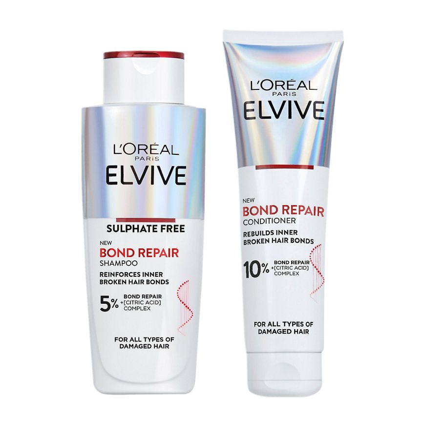 L'Oreal Elvive Bond Repair Shampoo &amp;amp; Conditioner Bundle