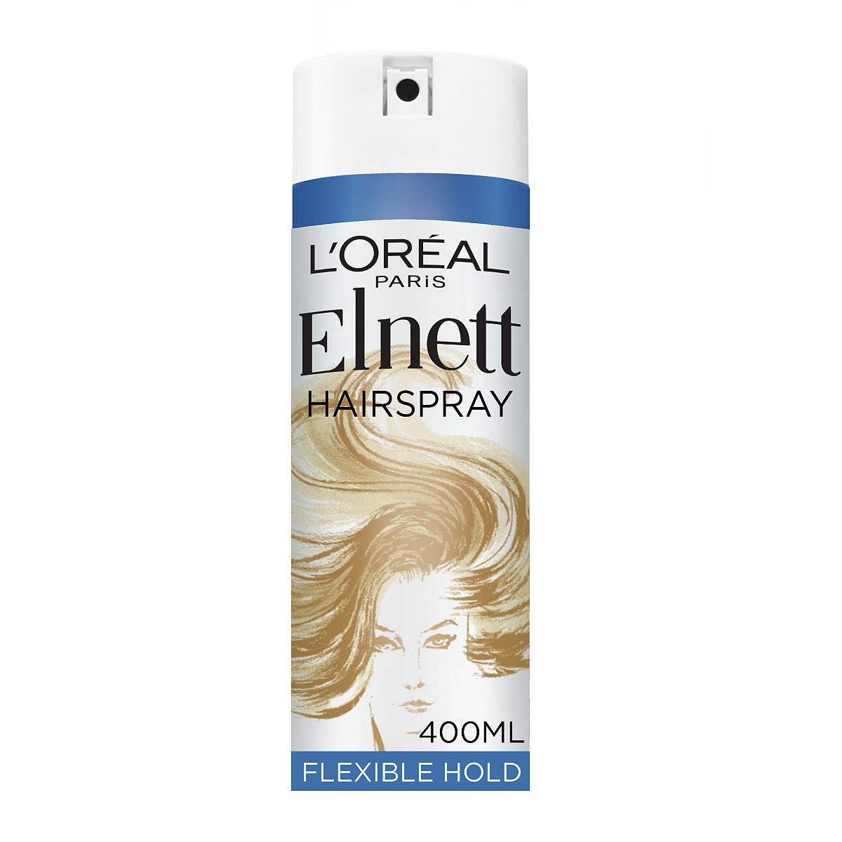 L'Oreal Hairspray by Elnett for Flexible Hold &amp;amp; Shine 400ml
