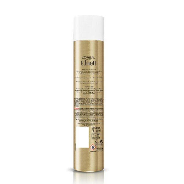 L'Oreal Hairspray by Elnett for Strong Hold &amp;amp; Shine 200ml