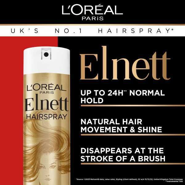 L'Oreal Hairspray Elnett Normal Hold &amp;amp; Shine 75ml