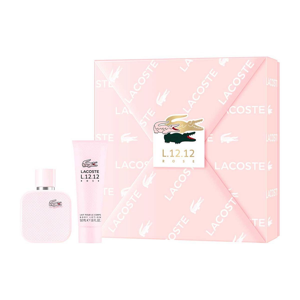 Lacoste L.12.12 Rose Eau de Parfum 50ml Giftset