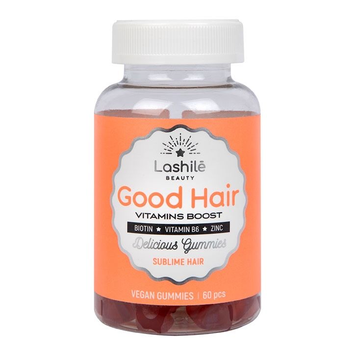 Lashil&amp;eacute; Beauty Good Hair Vitamins Boost Sublime Hair Tutti Frutti Flavour 60 Vegan Gummies