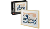 LEGO ART Hokusai &amp;ndash; The Great Wave Wall Art Adults Set 31208