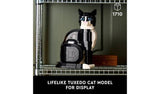 LEGO Ideas Tuxedo Cat Model Kit for Adults to Build 21349