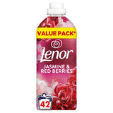 Lenor Fabric Conditioner Jasmine &amp;amp; Red Berries 42 Washes   1386ml