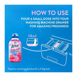 Lenor Outdoorable Fabric Conditioner Pink Blossom   462ml