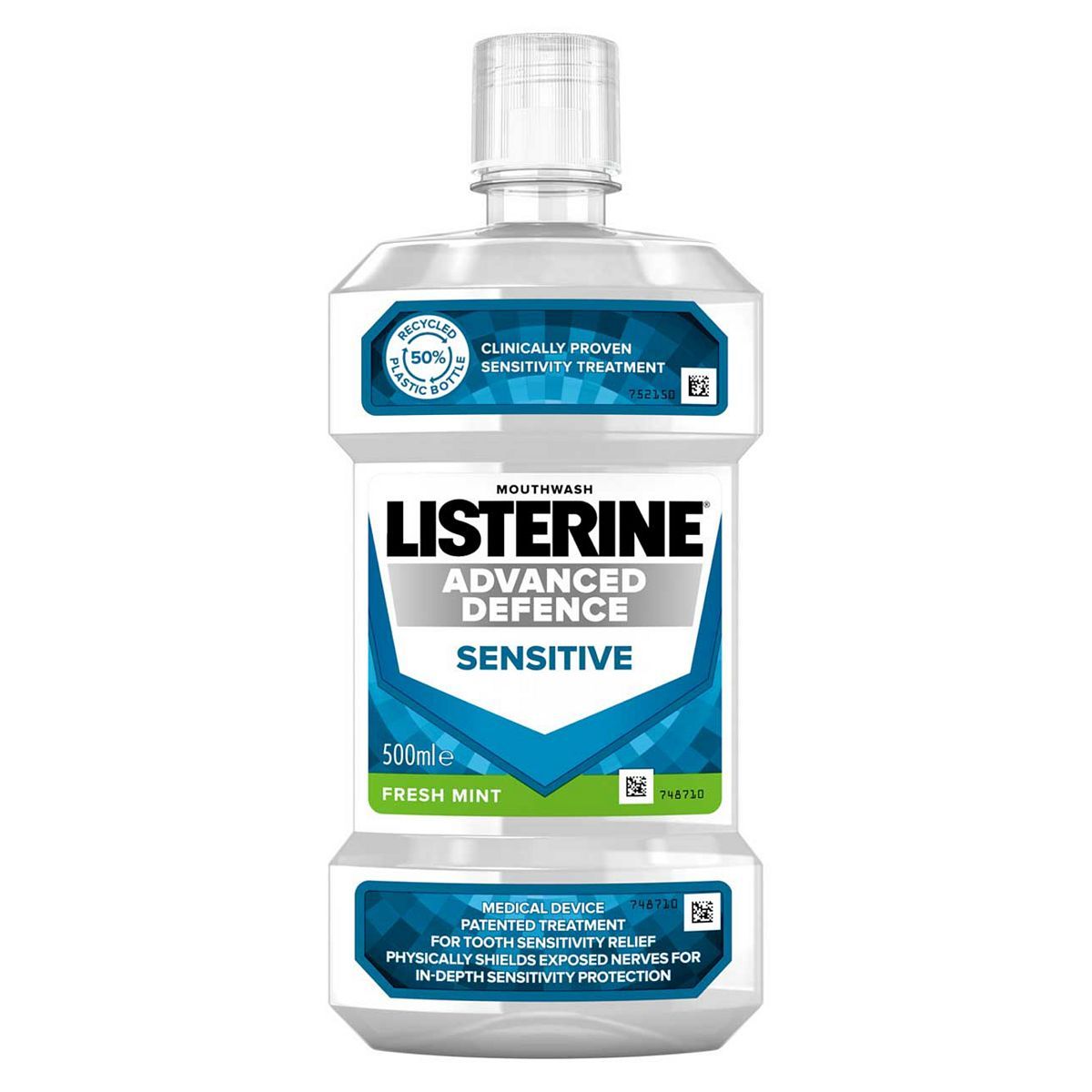 LISTERINE&amp;reg; Advanced Defence Sensitive Mouthwash 500ml
