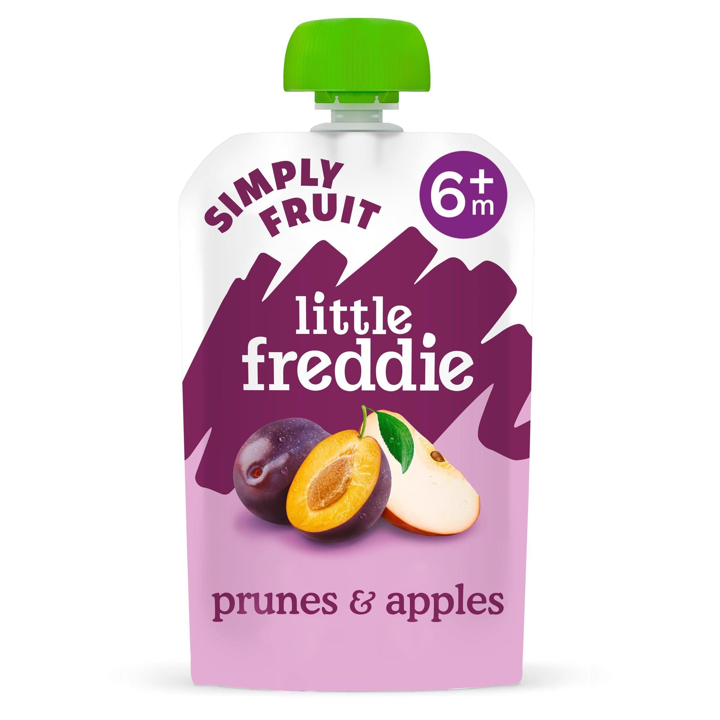 Little Freddie Balanced Prunes &amp;amp; Apples Stage 1 +6m Smooth 100g