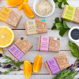 Little Soap Company Organic Bar Soap Rose Geranium   110g