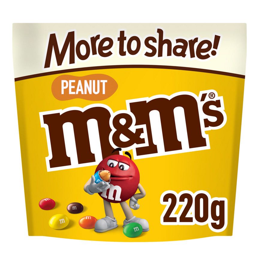 M&amp;amp;M's Crunchy Peanut &amp;amp; Milk Chocolate Sharing Bag