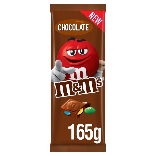 M&amp;amp;M's Milk Chocolate Block Sharing Bar 165g   165g