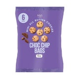 M&amp;amp;S 6 Mini Chocolate Chip Cookie Bags   6 x 18g