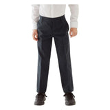 M&amp;amp;S Boys 2pk Navy Slim Leg School Trousers 4-14 Years