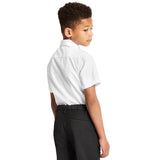 M&amp;amp;S Boys 3pk Easy Iron School Shirts 3-13 Years White