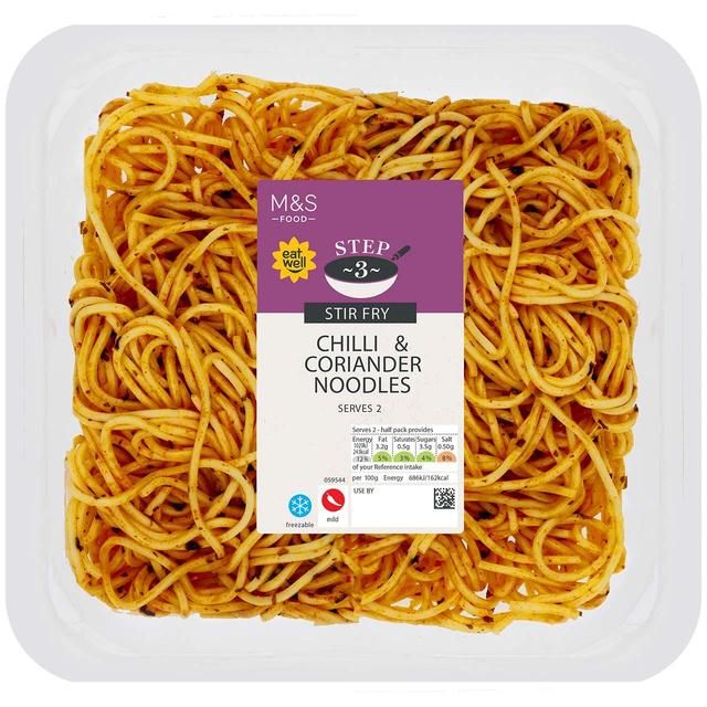 M&amp;amp;S Chilli &amp;amp; Coriander Noodles   300g