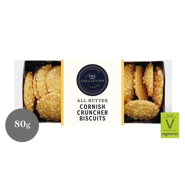 M&amp;amp;S Collection All Butter Cornish Cruncher Biscuits   80g
