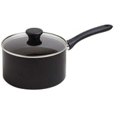 M&amp;amp;S Collection Aluminium 20cm Non-Stick Saucepan One Size Black