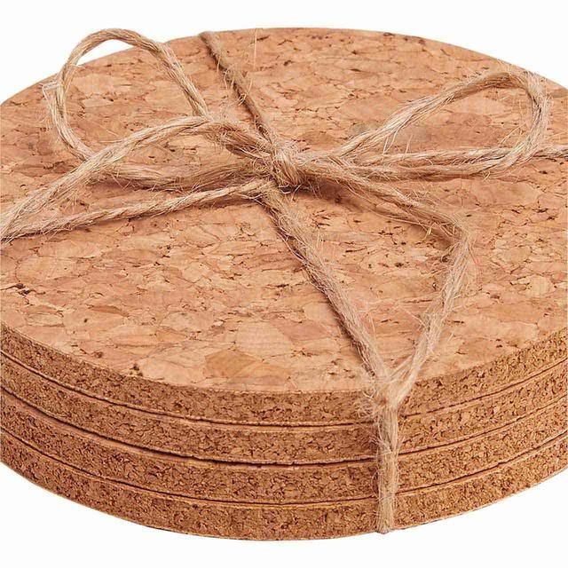 M&amp;amp;S Collection Set of 4 Round Cork Coasters    4 per pack