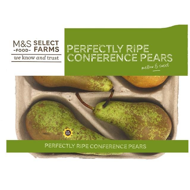 M&amp;amp;S Conference Pears Perfectly Ripe   4 per pack