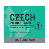 M&amp;amp;S Czech Lager   4 x 330ml