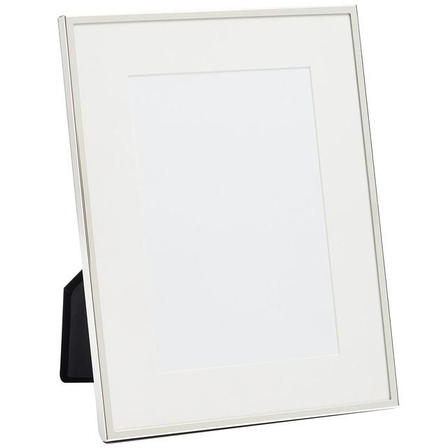 M&amp;amp;S Elegant Metal Photo Frame Silver 5X7in