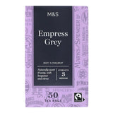 M&amp;amp;S Fairtrade Empress Grey Tea Bags   50 per pack
