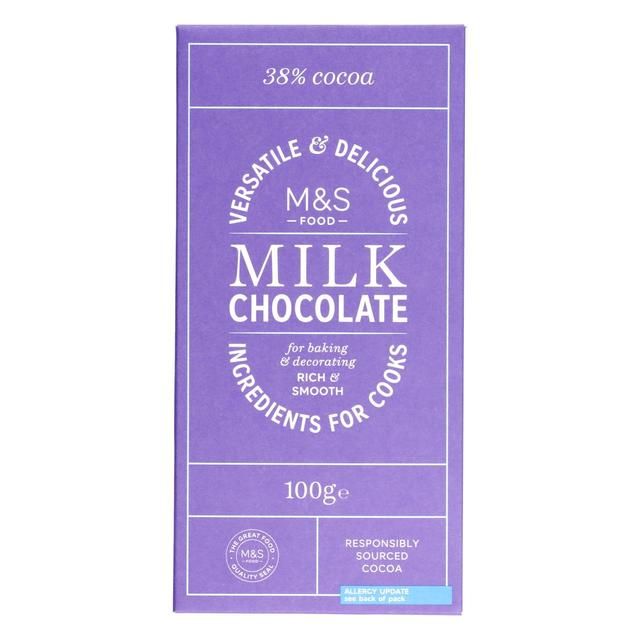 M&amp;amp;S Fairtrade Milk Chocolate   100g
