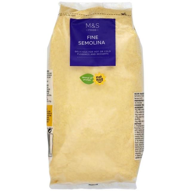M&amp;amp;S Fine Semolina   500g