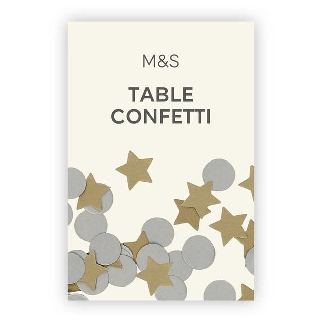 M&amp;amp;S Gold &amp;amp; Silver Table Confetti