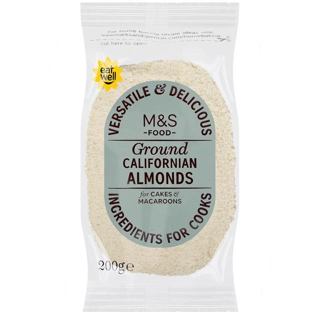 M&amp;amp;S Ground Californian Almonds   200g