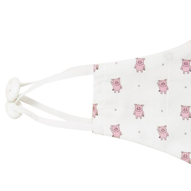 M&amp;amp;S Kids Covid Face Coverings Percy Pig   5 per pack
