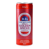 M&amp;amp;S Low Alcohol Golden Spiced &amp;amp; Cola   250ml