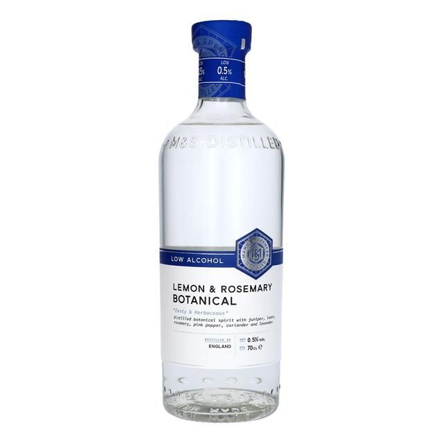 M&amp;amp;S Low Alcohol Lemon &amp;amp; Rosemary Botanical   70cl