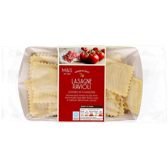 M&amp;amp;S Made In Italy Lasagne Ravioli   250g