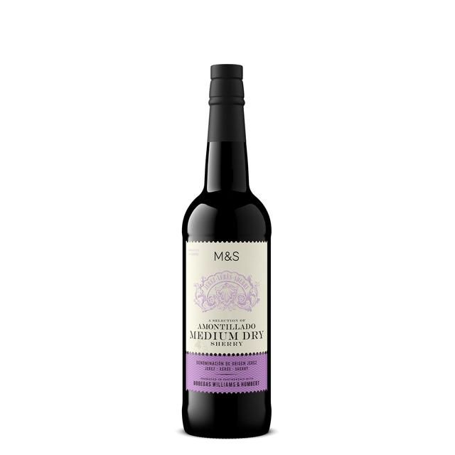 M&amp;amp;S Medium Dry Amontillado Sherry   75cl
