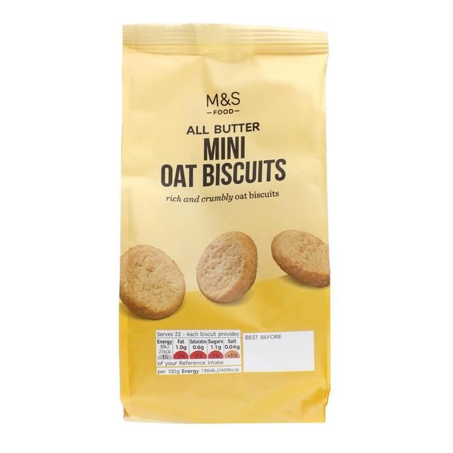 M&amp;amp;S Mini Oat Biscuits   100g