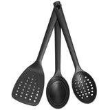 M&amp;amp;S Nylon Utensils Set Black   3 per pack