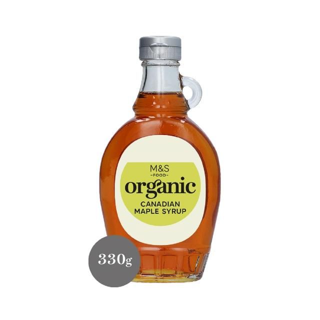 M&amp;amp;S Organic Canadian Maple Syrup   330g