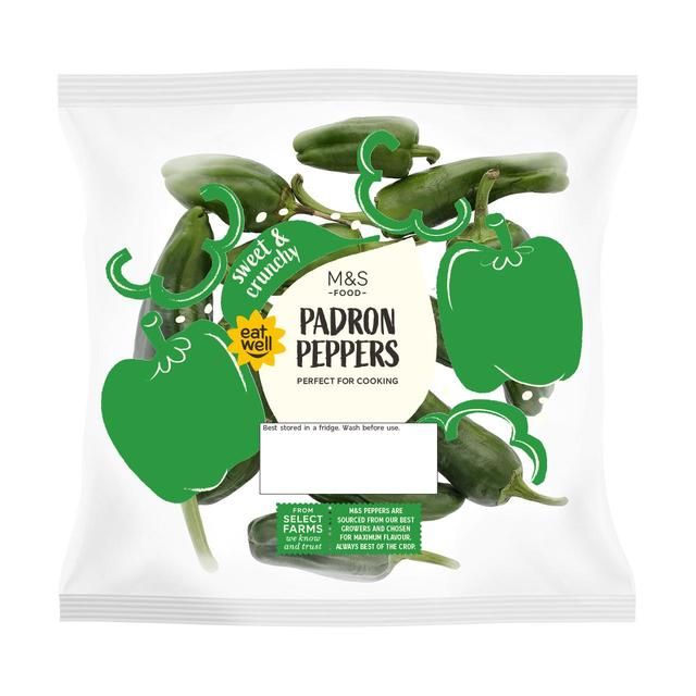 M&amp;amp;S Padron Peppers   130g