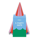 M&amp;amp;S Party Hats   5 per pack