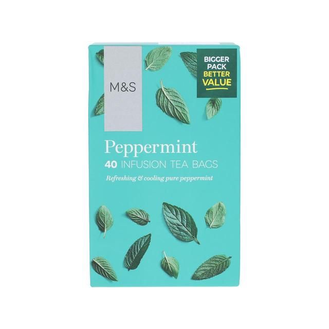 M&amp;amp;S Peppermint Tea Bags   40 per pack