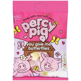 M&amp;amp;S Percy Pig You Give Me Butterflies Fruit Gums   150g